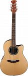 OVATION APPLAUSE AB24-4 BALLADEER MID-CUTAWAY, NATURAL  